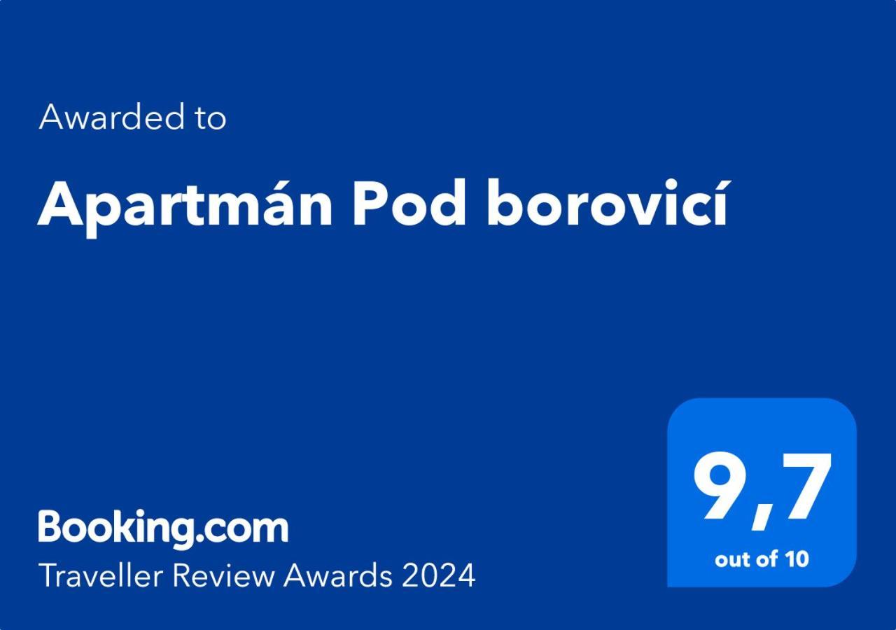 Apartman Pod Borovici Kovalovice Dış mekan fotoğraf